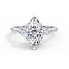 Martha 18k White Gold Marquise Trilogy