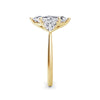 Martha 18k Yellow Gold Marquise Trilogy