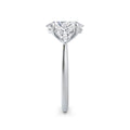 Martha 18k White Gold Oval Trilogy