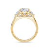 Martha 18k Yellow Gold Oval Trilogy