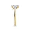 Martha 18k Yellow Gold Oval Trilogy
