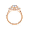 Martha 18k Rose Gold Pear Trilogy