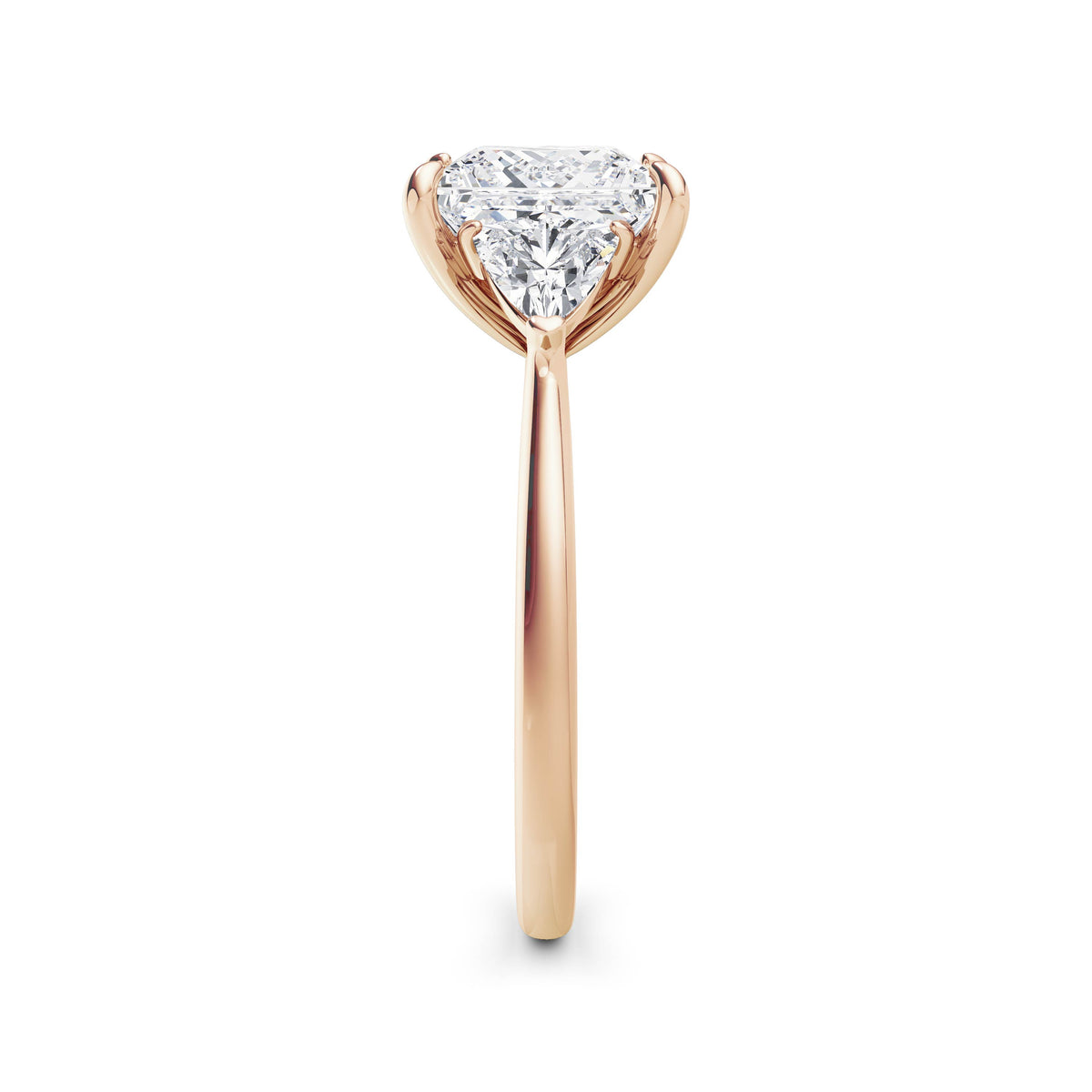 Martha 18k Rose Gold Princess Trilogy