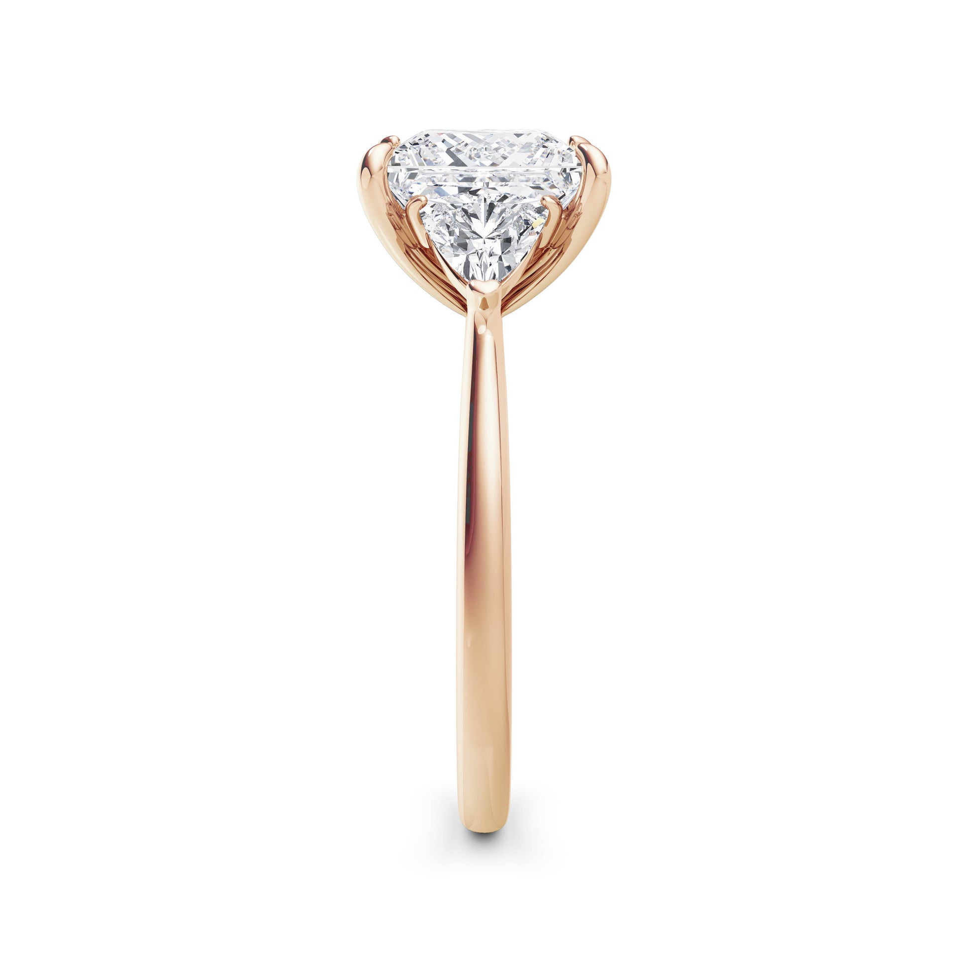 Martha 18k Rose Gold Princess Trilogy