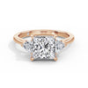 Martha 18k Rose Gold Princess Trilogy