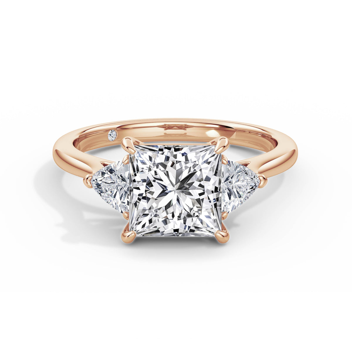 Martha 18k Rose Gold Princess Trilogy