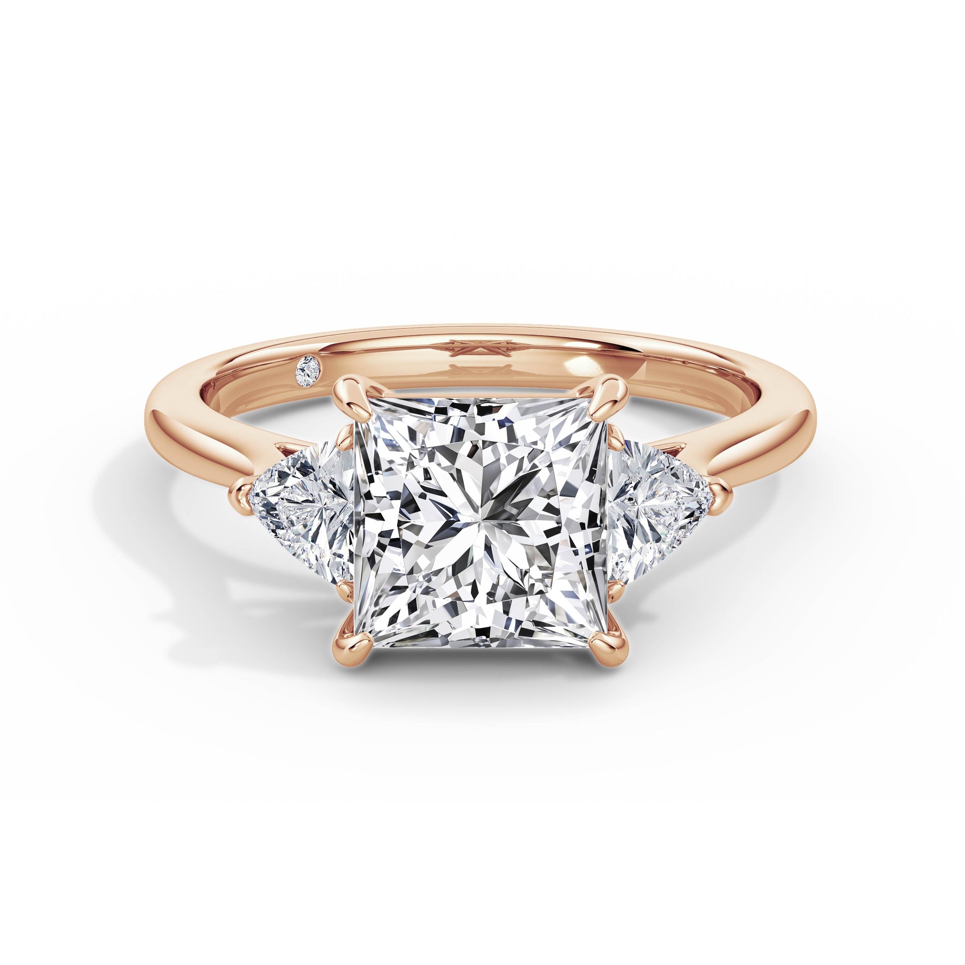 Martha 18k Rose Gold Princess Trilogy