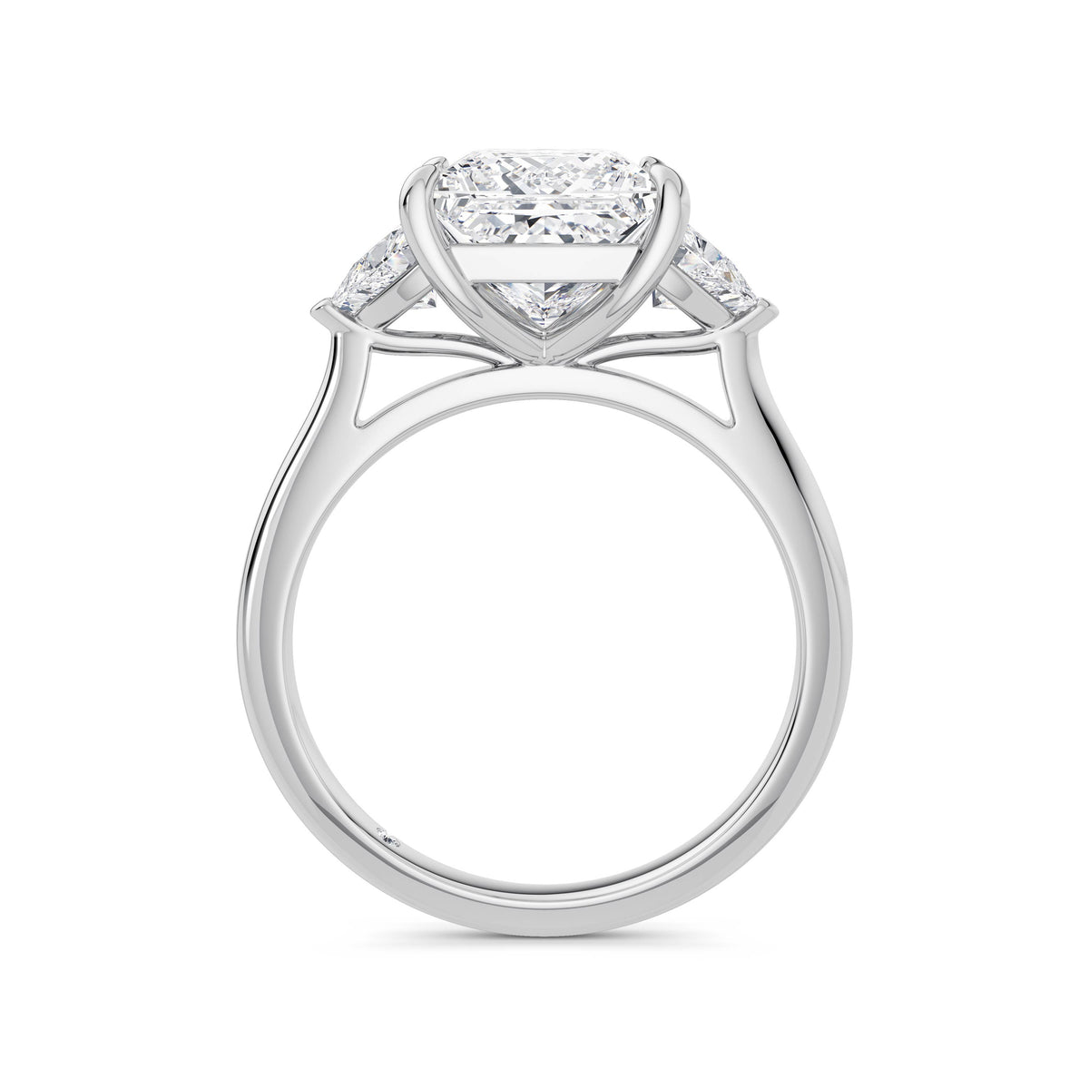 Martha 18k White Gold Princess Trilogy