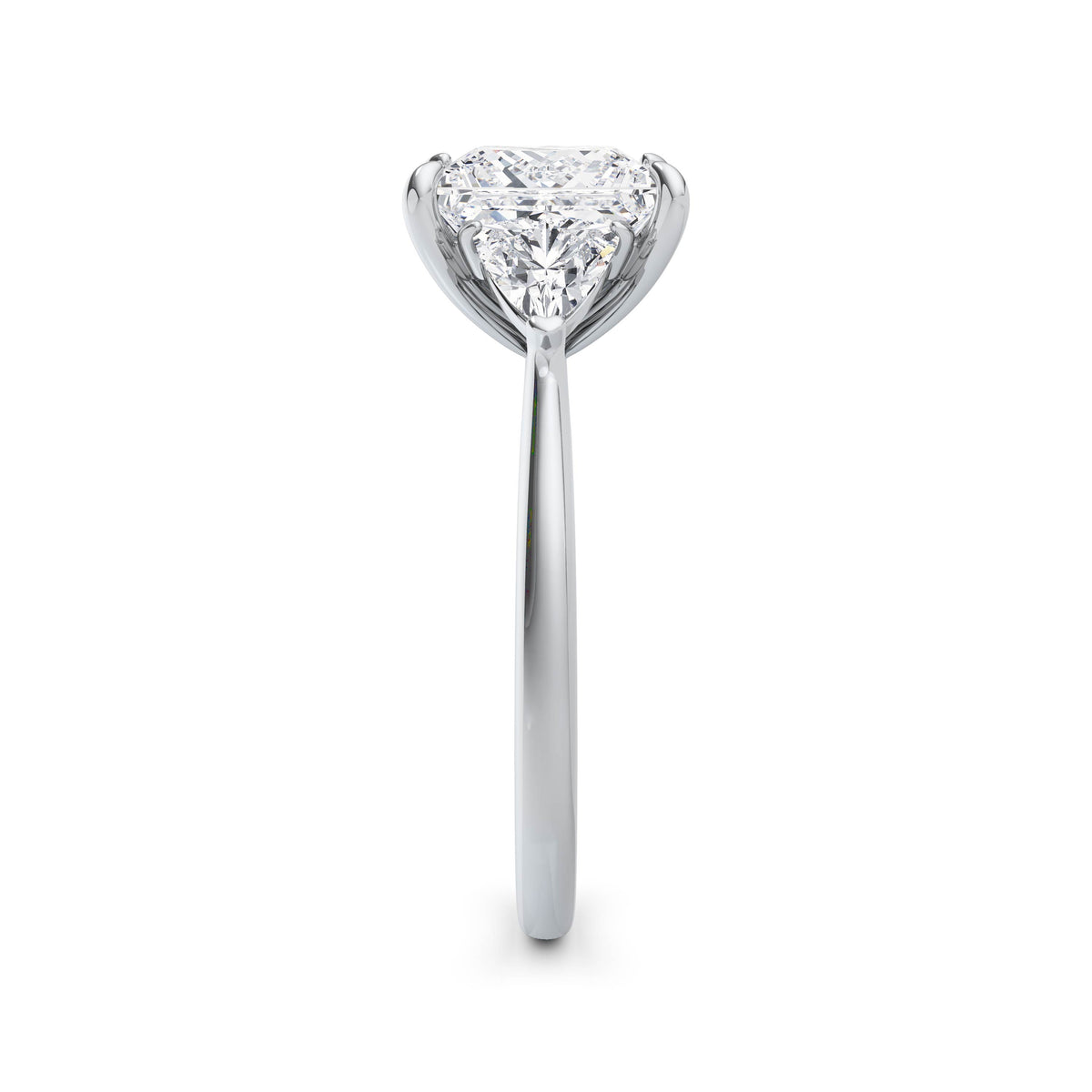 Martha 18k White Gold Princess Trilogy