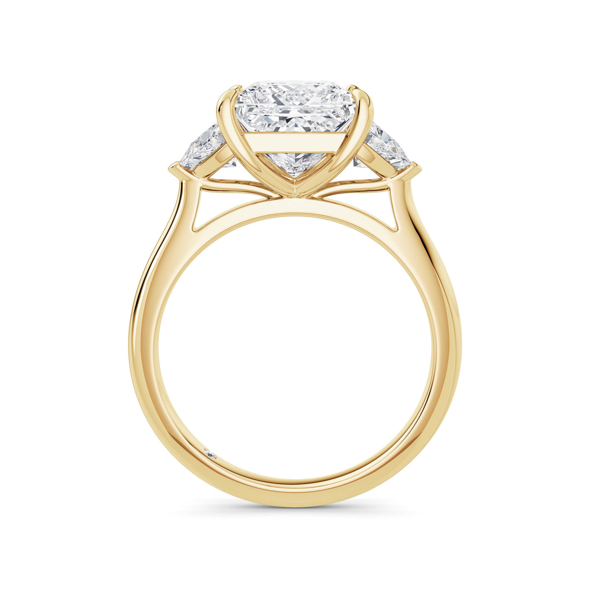 Martha 18k Yellow Gold Princess Trilogy