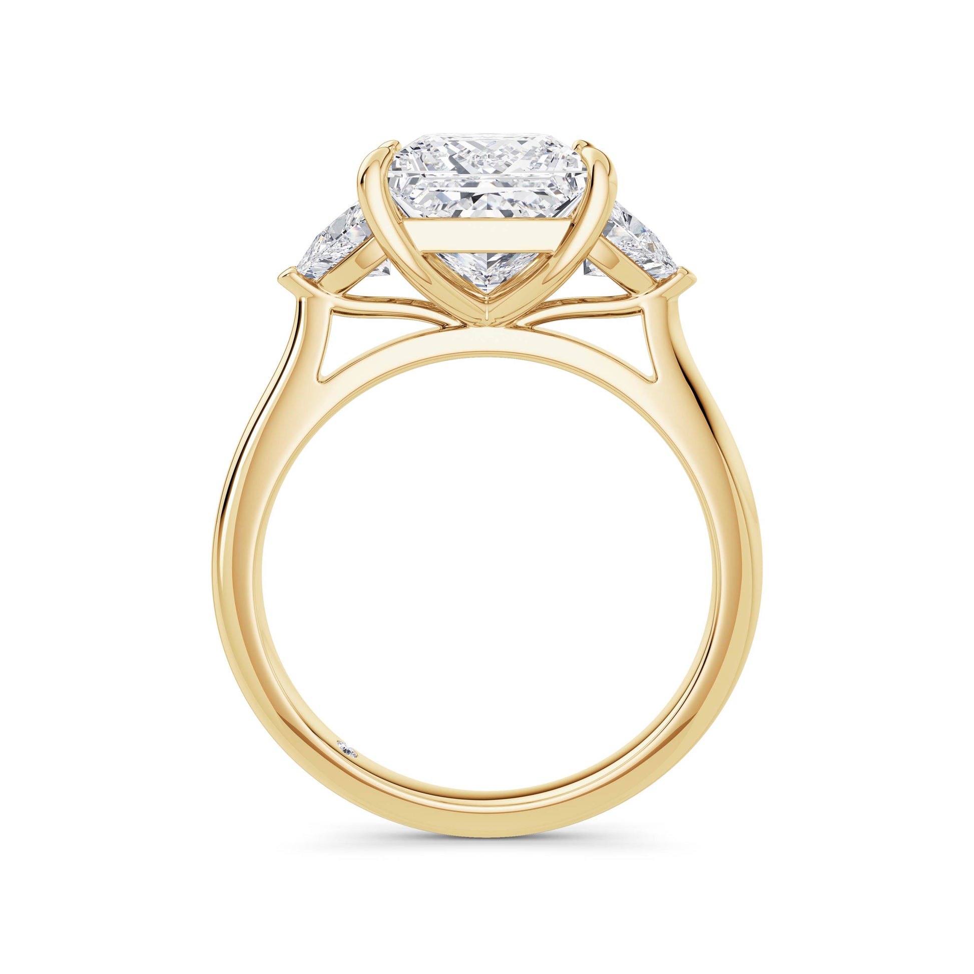 Martha 18k Yellow Gold Princess Trilogy