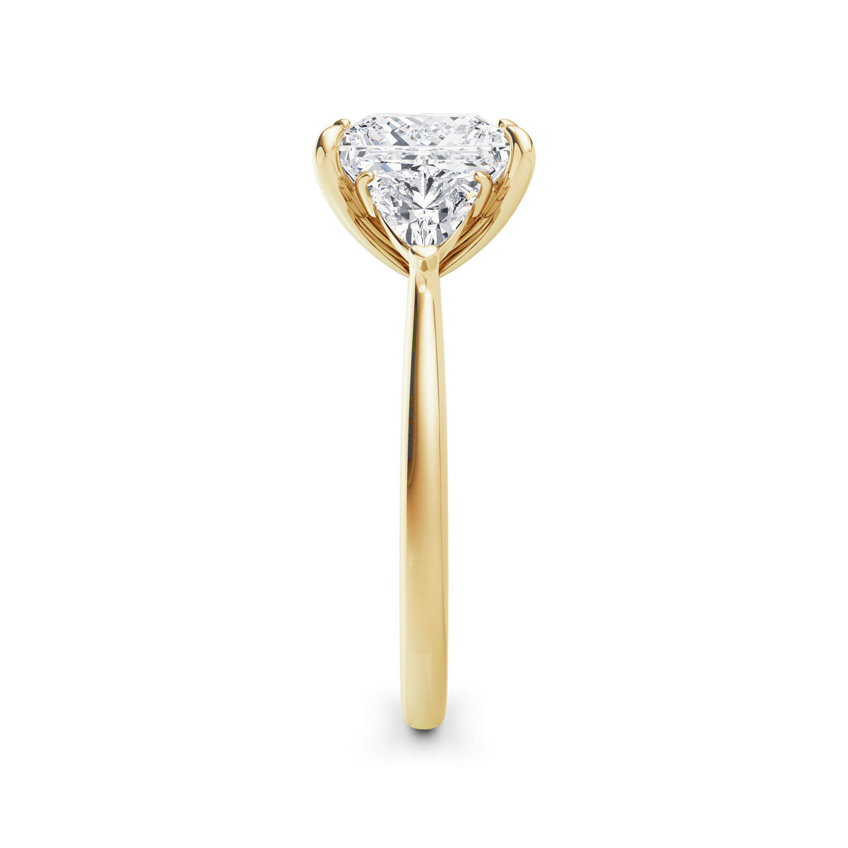 Martha 18k Yellow Gold Princess Trilogy
