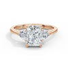 Martha 18k Rose Gold Radiant Trilogy