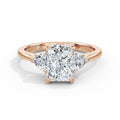 Martha 18k Rose Gold Radiant Trilogy