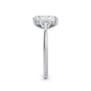 Martha 18k White Gold Radiant Trilogy