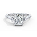 Martha 18k White Gold Radiant Trilogy