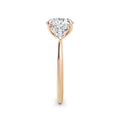 Martha 18k Rose Gold Round Trilogy
