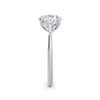 Martha 18k White Gold Round Trilogy