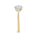 Martha 18k Yellow Gold Round Trilogy