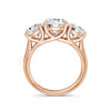 Millie 18k Rose Gold Round Trilogy
