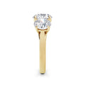 Millie 18k Yellow Gold Round Trilogy