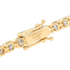 3ct Natural Diamond Tennis Bracelet Yellow Gold