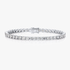 8ct Natural Diamond Tennis Bracelet White Gold