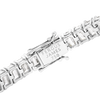 16ct Natural Emerald Diamond Tennis Bracelet White Gold