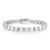 27ct Natural Round Diamond Tennis Bracelet White Gold