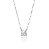 0.3ct Round Diamond Lab-Grown Pendant White Gold