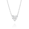 0.7ct Heart Diamond Lab-Grown Pendant White Gold