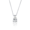 0.7ct Pear Diamond Lab-Grown Pendant White Gold