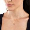 0.7ct Round Diamond Lab-Grown Pendant White Gold