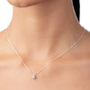 0.5ct Pear Diamond Lab-Grown Pendant White Gold