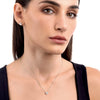 1ct Round Natural Diamond Pendant White Gold