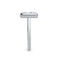 Polly 18k White Gold Radiant Solitaire