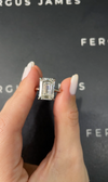 7 Carat Lab-Grown Solitaire Engagement Ring - Emerald Diamond