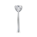 Sally 18k White Gold Cushion Trilogy