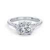Sally 18k White Gold Cushion Trilogy