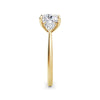 Sally 18k Yellow Gold Cushion Trilogy