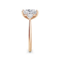 Sally 18k Rose Gold Elongated Cushion Trilogy