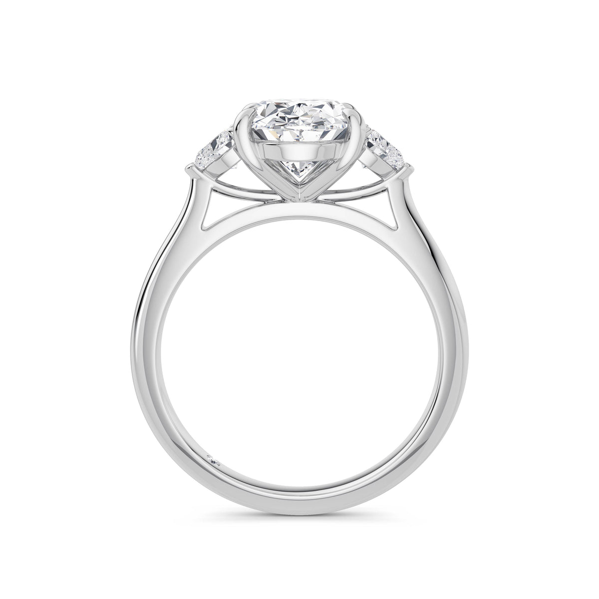 Sally Platinum Oval Trilogy