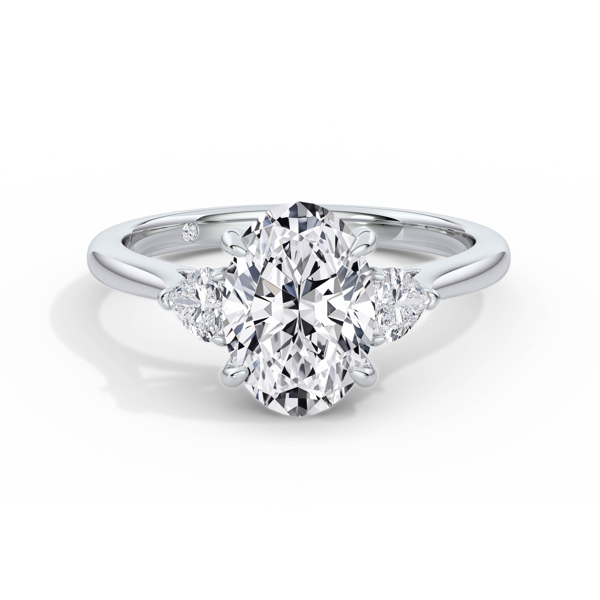 Sally Platinum Oval Trilogy