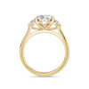 Sally 18k Yellow Gold Oval Trilogy