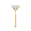 Sally 18k Yellow Gold Oval Trilogy