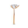 Sally 18k Rose Gold Pear Trilogy