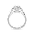 Sally 18k White Gold Pear Trilogy