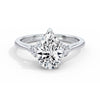 Sally 18k White Gold Pear Trilogy