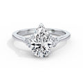 Sally 18k White Gold Pear Trilogy