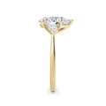Sally 18k Yellow Gold Pear Trilogy
